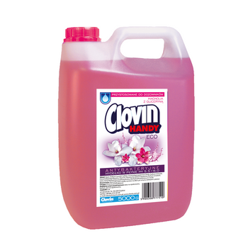 Mydło w płynie Clovin 5L kwiatowe Antybakteryjne
