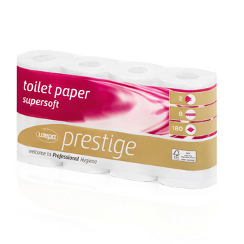 Papier toaletowy Prestige 8 x 180 listków 64 rolki